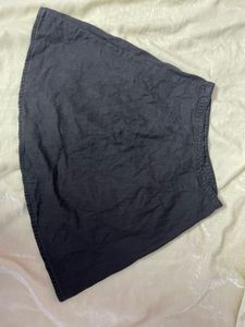 Classic Button-Front Skirt