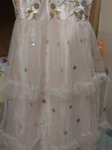 New Pearl Embroidery Gown