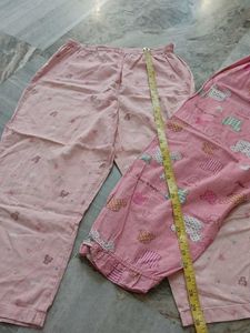 Cute Pink Pajama Pants Set