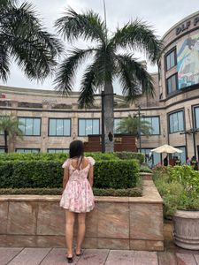 Chic Floral Puff Sleeve Mini Dress