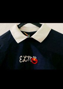Casual Navy Blue Sweatshirt