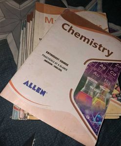 CLASS 12 Allen Coaching Books - Phy,Chem,maths