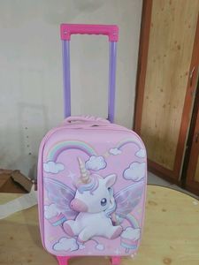 Cute Unicorn Rolling Luggage