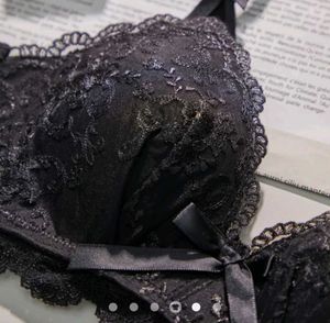 Elegant Black Lace Bra