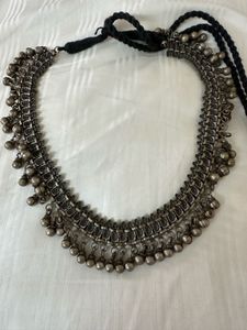 brass navratri necklace