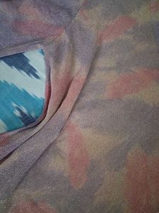 Sparkly Tie-Dye Long Sleeve Top