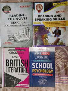 IGNOU Graduation Books Of Arts All Subs