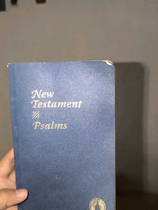New Testament & Psalms Book