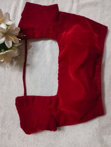 red velvet blouse (padded)