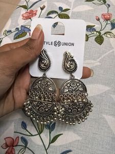 Boho Jhumka Earrings