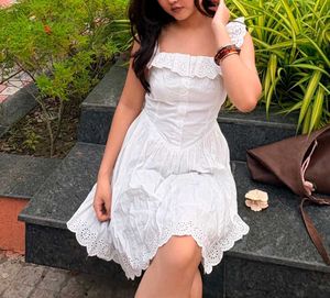 corset coquette dress~🦢