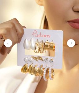 Rubans Set Of 9 Earrings