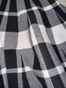 Chic Plaid Pleated Skirt