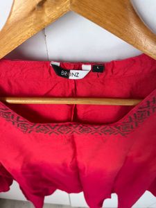 Ombre Red Top
