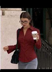 Chic Striped Button-Down Shirt