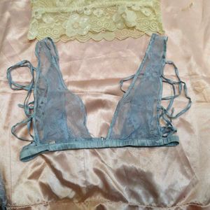 Lace Bralettes (3-Pack)