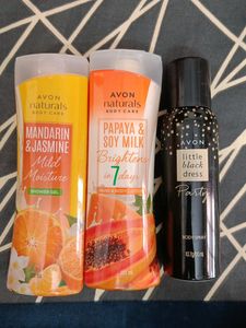 Avon Brand New(3pc)H&B Lotion,Shower gel,BodySpray