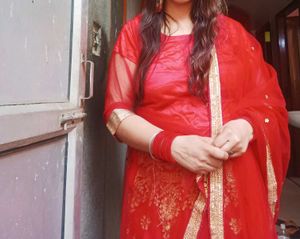Red &amp; Gold Lehenga Choli Set