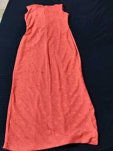 Coral Maxi Dress
