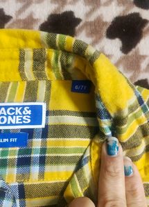 Jack N Jones Shirt For 6 To8 Years Only One Time Worn