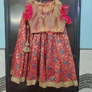6 meter flair Lehenga Choli Set