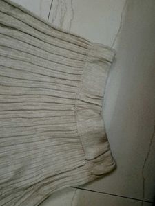 Pleated long Skirt