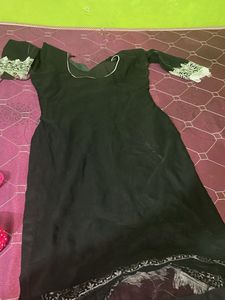 black an white elegant suit