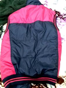 Red &amp; Black Padded Vest