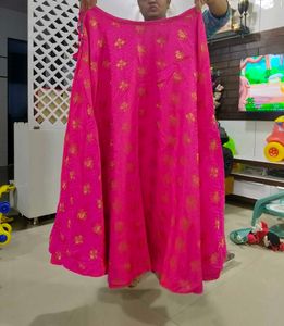 Pink Ethnic patola chaniyo