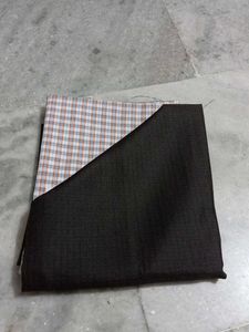 Black Saree with Grey Striped Blouse pack of 5