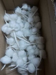 cotton wick रुई के बाटी 100 pc