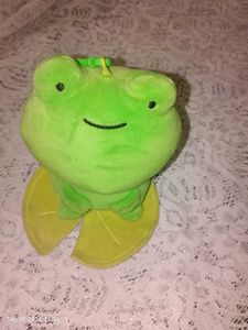 Cute Frog Plush Keychain