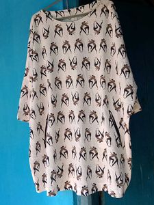 Patterned Tunic Dress