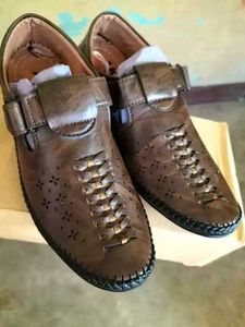 Brown Leather Sandals