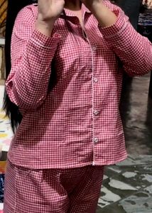 Pyjamas Red Checked ❤️