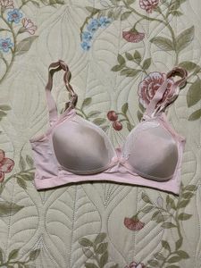 Comfortable Pink Bra