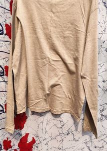 Nude Graphic Print Long Sleeve T-Shirt