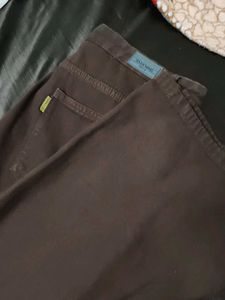 Brown Straight Leg Pants