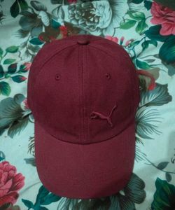 Puma Red Baseball Cap