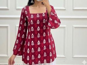 Chic Paisley Print Kurta