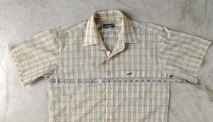 Classic Plaid Short Sleeve Men's Shirt