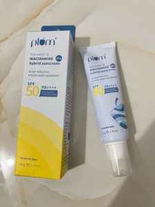 Plum Rice Water Sunscreen SPF 50