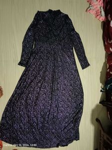 Elegant Printed Maxi Dress