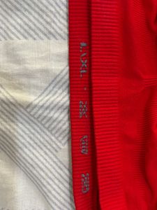 Red Seamless Bandeau Bra