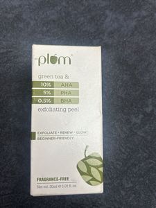 Plum Green Tea Exfoliating Peel