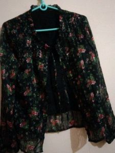 Floral Print Jacket