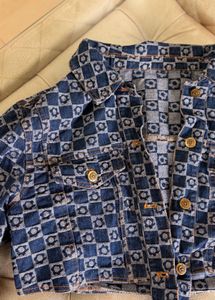 WINTER WEAR ! Stylish Cropped Denim Jacket