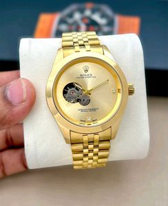 ROLEX MENS AUTOMATIC METAL BELT PREMIUM WATCH