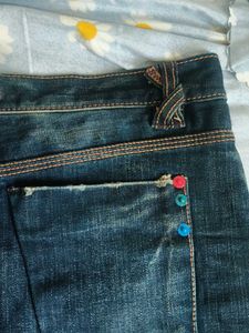Classic Blue Denim Skirt