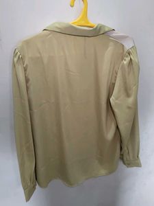 Stylish Two-Tone Long Sleeve Shirt
